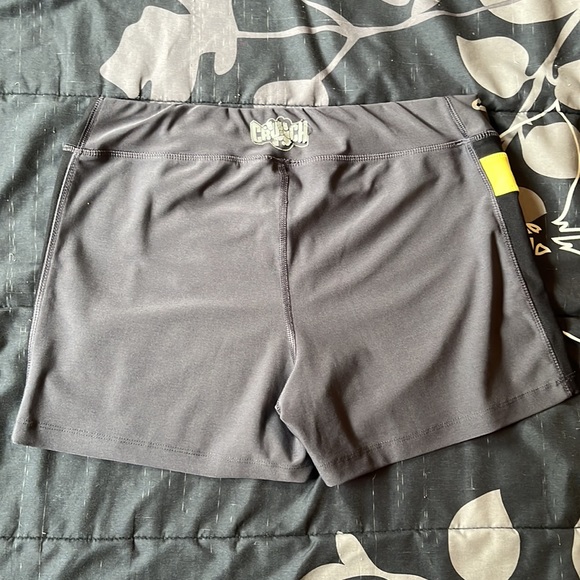 Crunch athleticshorts size L grey yellow - Picture 2 of 3